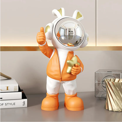 DecorBites™ Astronaut Resin Sculpture for Home & Office Decor