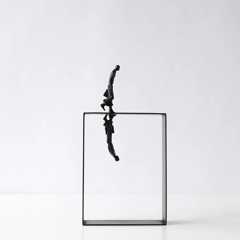 ديكوربايتس™ - تمثال تجريدي من الراتنج - ديكور منزلي