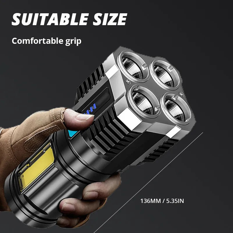 Rechargeable LED Flashlight