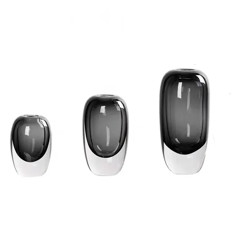 DecorBites™ Crystal Glass Flower Terrarium Vase: Home Decoration & Floral Accessory