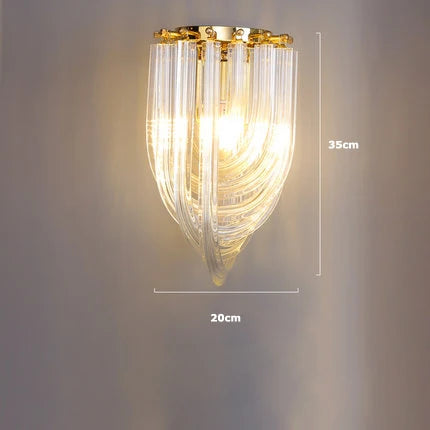 DecorBites™ LED Postmodern Gold Silver Chandelier Lighting for Foyer