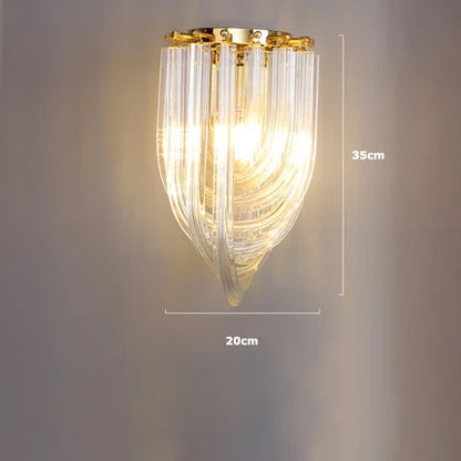 DecorBites™ LED Postmodern Gold Silver Chandelier Lighting for Foyer