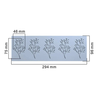 DecorBites™ Coral Branch Leaf Silicone Mold for Cake Chocolate Baking Decoration