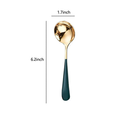 Cucharón pequeño para salsa DecorBites™ de acero inoxidable 304 - 21 cm/8,1 pulgadas | Apto para lavavajillas