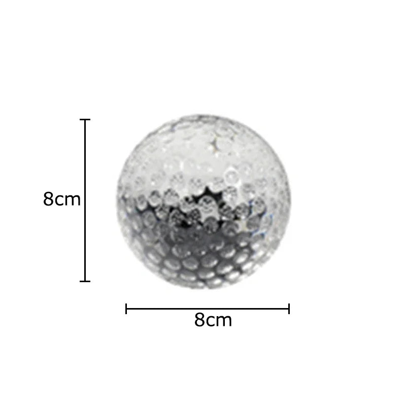 DecorBites™ Golf Crystal Ball Desk Decoration - Minimalism Aesthetic Room Decor