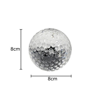 DecorBites™ Golf Crystal Ball Desk Decoration - Minimalism Aesthetic Room Decor