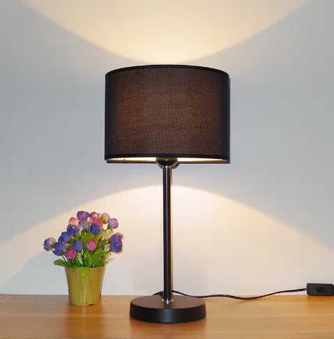 DecorBites™ Iron Table Lamp: Nordic Style for Living Room, Bedroom, Hotel Decor