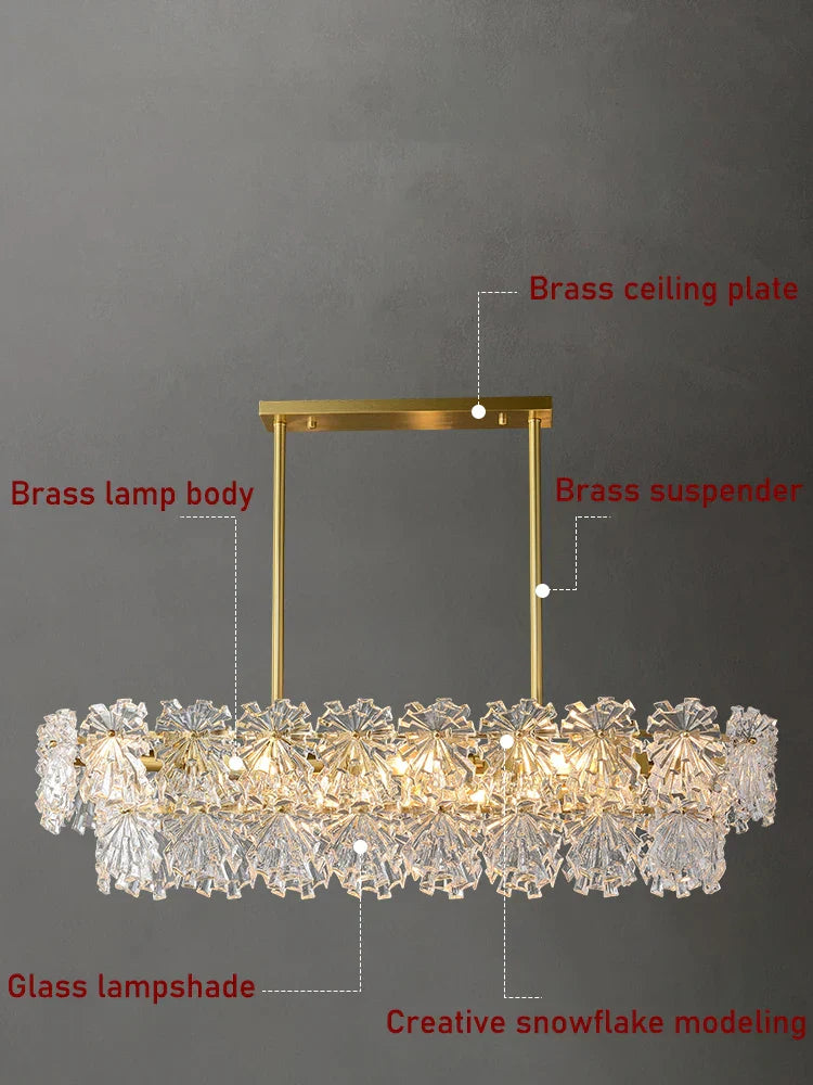 DecorBites™ Glass LED Pendant for Restaurant, Bedroom, Hotel, and Bar lighting