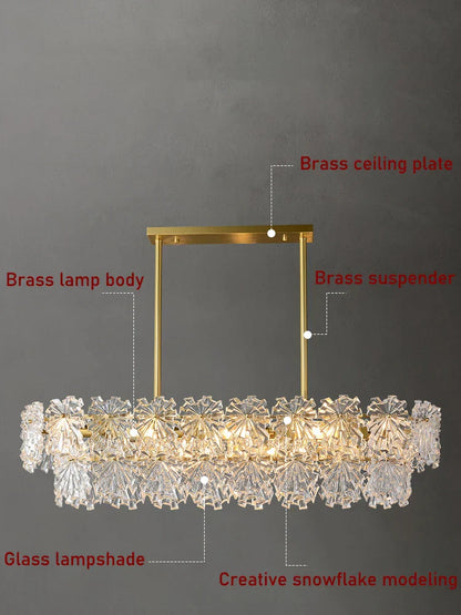 DecorBites™ Glass LED Pendant for Restaurant, Bedroom, Hotel, and Bar lighting