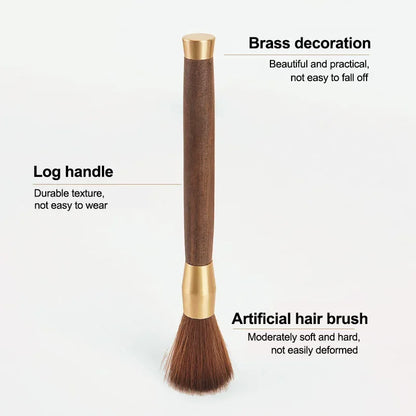 DecorBites™ Espresso Brush with Wooden Handle for Coffee Grinder Cleaning