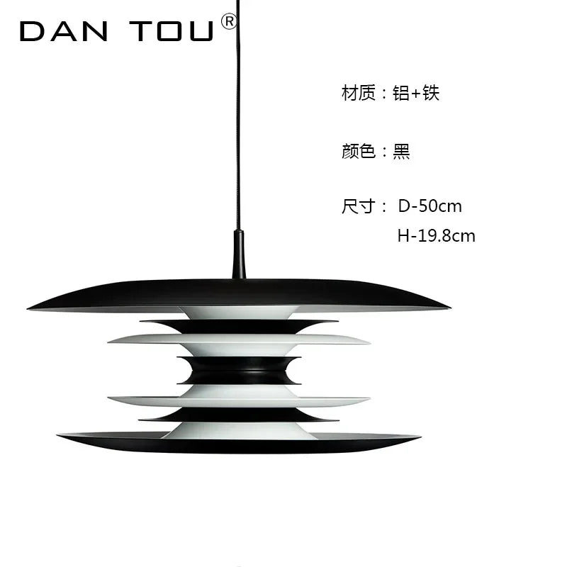 DecorBites™ Iron Art Flying Saucer Pendant Lights Living/Dining Room Restaurant LED E27