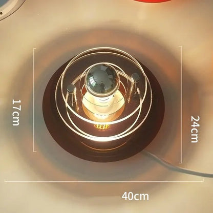 DecorBites™ LED Wall Lamp: Ultra Modern UFO Style for Living Room, Bedroom, Hotel Atmosphere