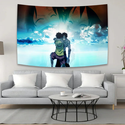 Decobites Anime One Piece Character Canvas Tapestry for Bohemian Wall Decor