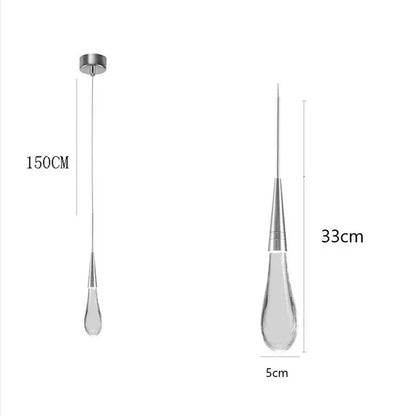 DecorBites™ Crystal Drop Chandelier: Elegant Lighting for Home Decor, Living Room, Dining Room, Lobby