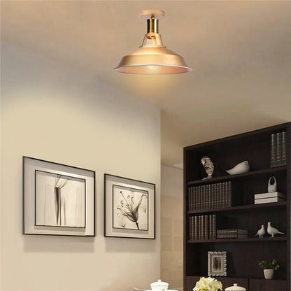 DecorBites™ Industrial Iron Ceiling Light Shade for Home Bar Cafe Shop Lighting