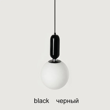 Lámpara de araña LED con bola de cristal DecorBites™ para espacios de vida modernos