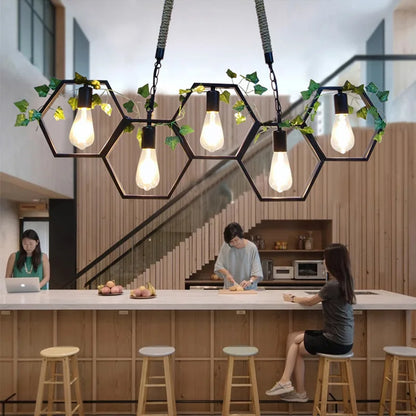 DecorBites™ Industrial Style Pendant Light for Bar, Restaurant - Retro Creative Personality