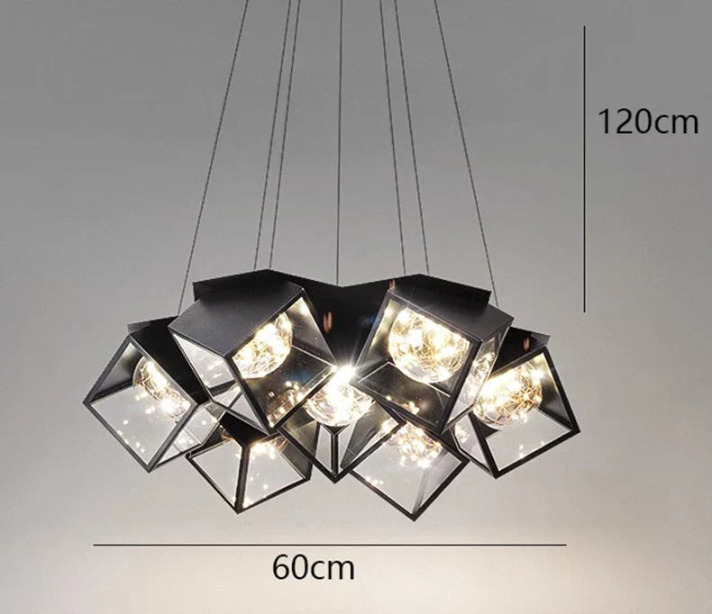 Decorbites™ Lámparas de Araña LED Colgantes para Decoración Moderna del Hogar e Iluminación Interior