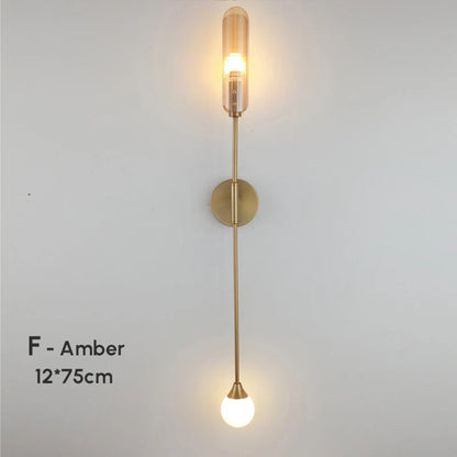 Apliques de pared de doble cabezal DecorBites™ para sala de estar moderna, dormitorio, restaurante, hotel y pasillo