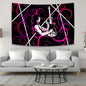 Van Halen Band Tapestry | Boho Rock Singer Art for Modern Home Decor by Decobites