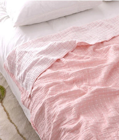 Funda de sofá de gasa de algodón DecorBites™ - Manta multifuncional