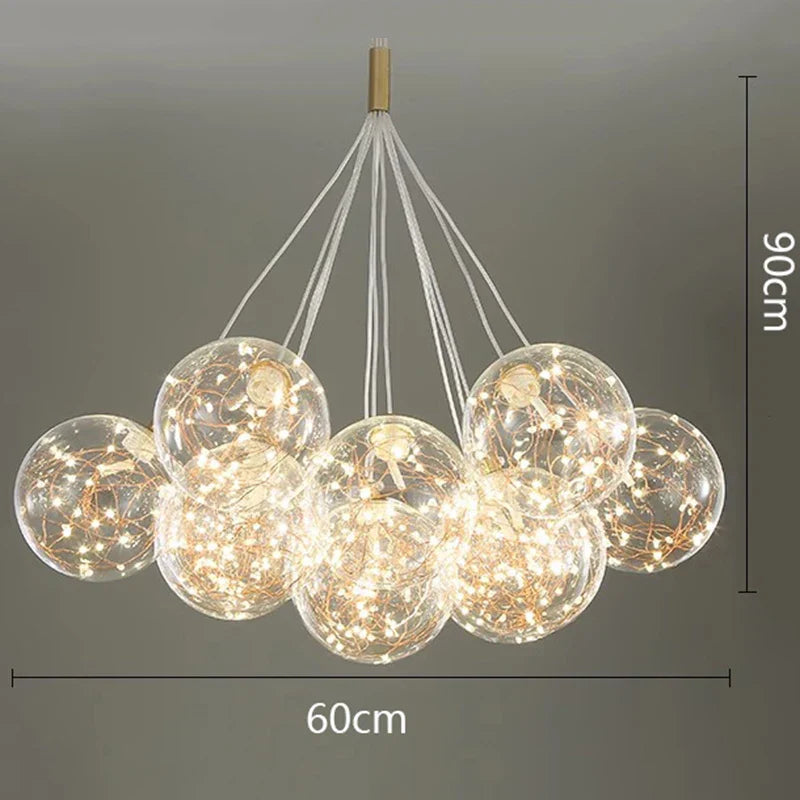 DecorBites™ LED Pendant Light Chandeliers for Living & Dining Room Decor