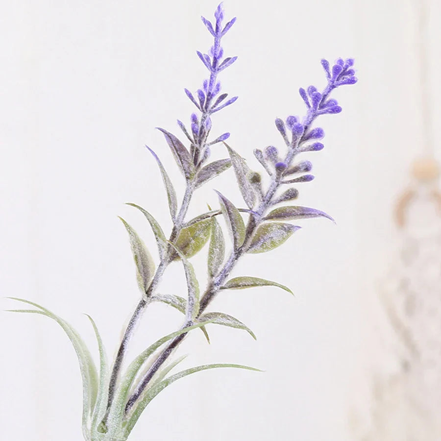 DecorBites™ Lavender Wedding Wreath Artificial Flowers Home Decor Craft Fake Plants