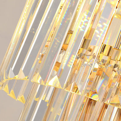 DecorBites™ LED Rotating Staircase Chandelier for Luxurious Duplex Living & Villa Décor