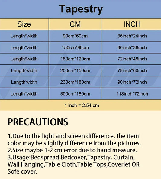 DecorBites™ Daryl Dixon Tapestry: Classic Horror Wall Mount for Bedroom & Computer Room