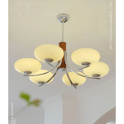DecorBites™ Glass Chandelier: Bauhaus Art for Living Room, Bedroom, Study, Hall, Restaurant