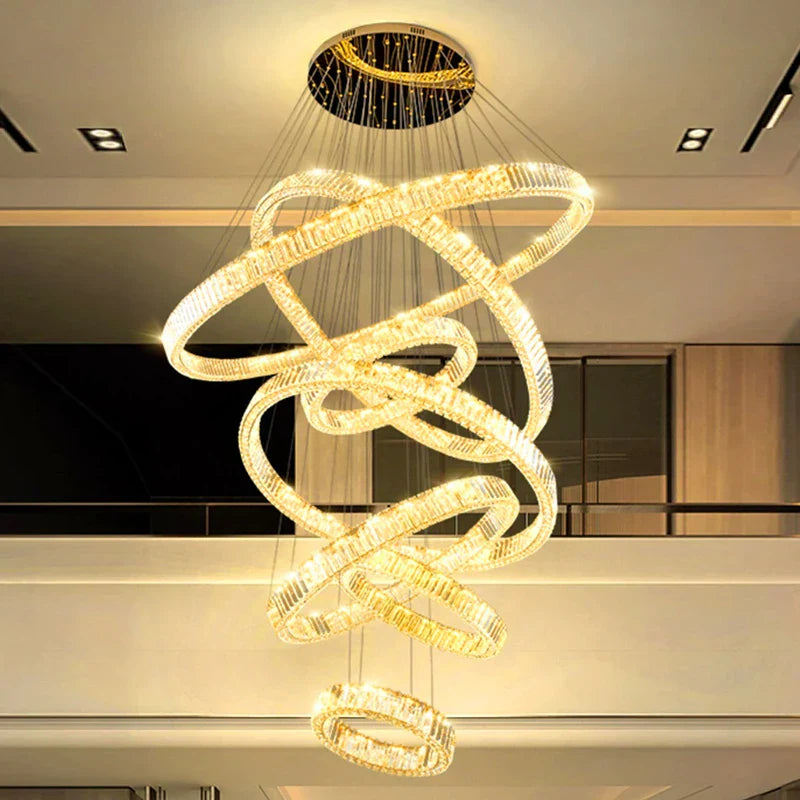 DecorBites™ LED Chandelier for Modern Bedroom Living Room Decor Lighting