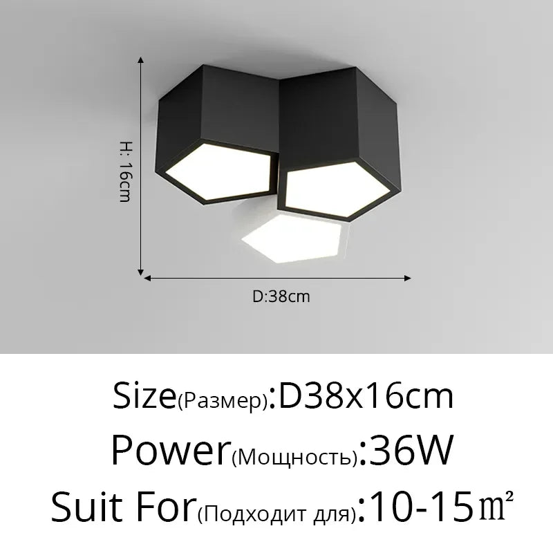 DecorBites™ LED Chandelier Light Remote Dimming Pendant Minimalist Indoor Lighting