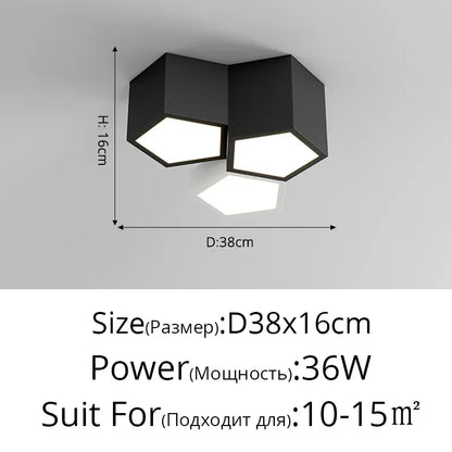 DecorBites™ LED Chandelier Light Remote Dimming Pendant Minimalist Indoor Lighting