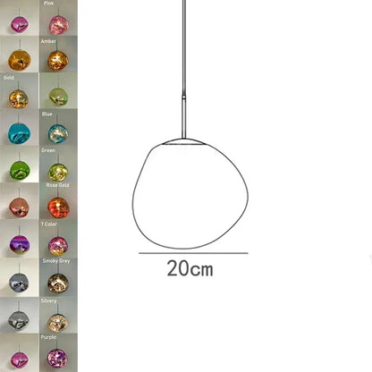 Nordic Lava Acrylic Pendant Light