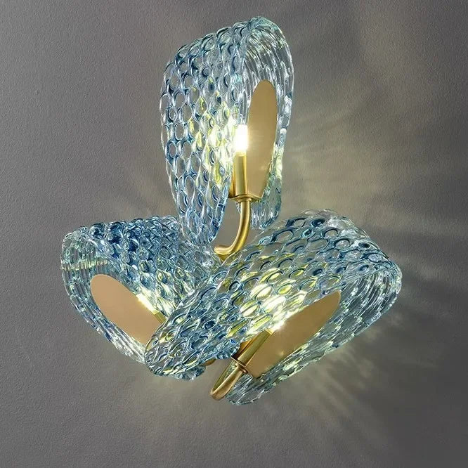 Lámpara de techo LED de hoja de cobre Luxe Decorbites™ para hogar, dormitorio y comedor