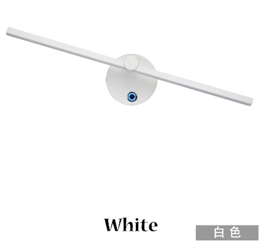 Lámpara de pared LED lineal Decorbites™ con interruptor, rotación de 300°, 41 cm, diseño nórdico minimalista