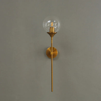 DecorBites™ Golden Glass Ball LED Wall Lamps with Touch Switch, Modern Nordic Decor Lighting