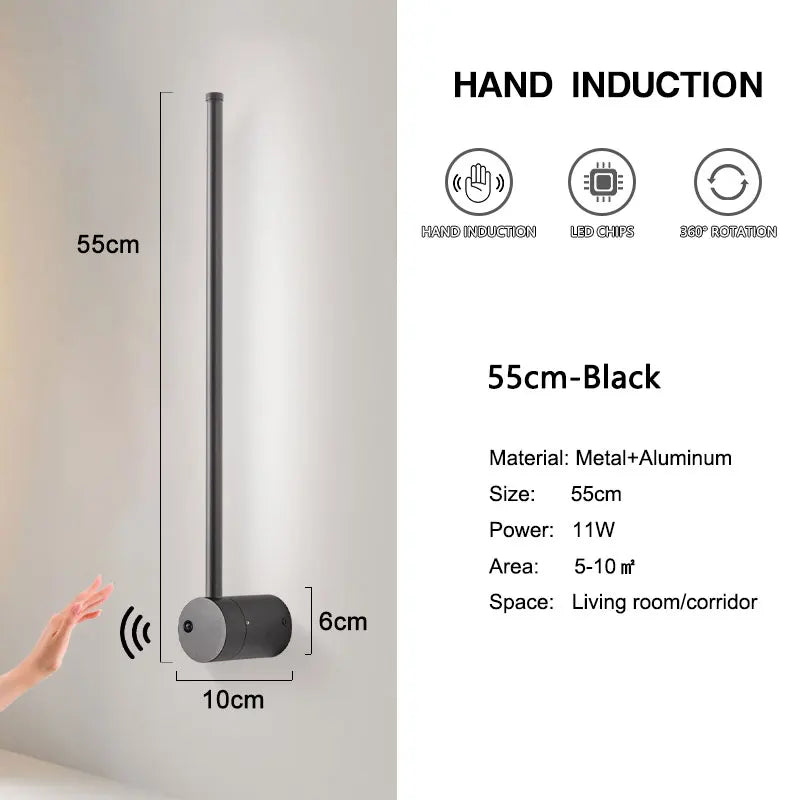 DecorBites™ LED Hand Induction Wall Lights for Corridor and Bedroom