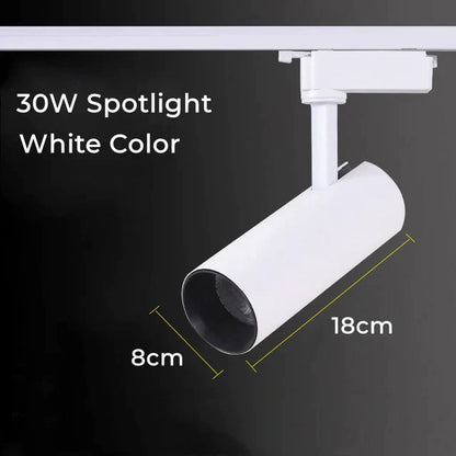 DecorBites™ LED Grille Track Light: Super Bright Ceiling Rail Lamp for Clothing Store