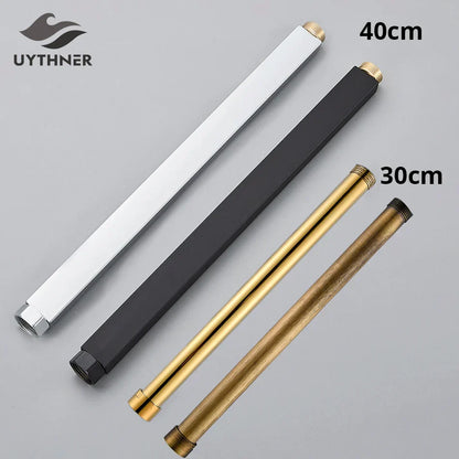 DecorBites™ 12-inch Shower Faucet Extension Tube in Chrome/Brushed Nickel/Gold/Antique Brass