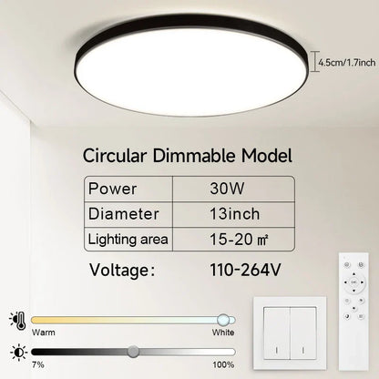 Lámpara de techo LED DecorBites™ para decoración del hogar