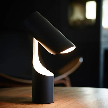 DecorBites™ Black Foldable Desk Lamp | Nordic Minimalist Design for Bedroom, Study & Sofa