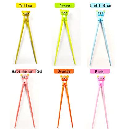 Juego de palillos educativos DecorBites™ para niños: Oso, Panda y Gato: Un divertido regalo de entrenamiento para niños