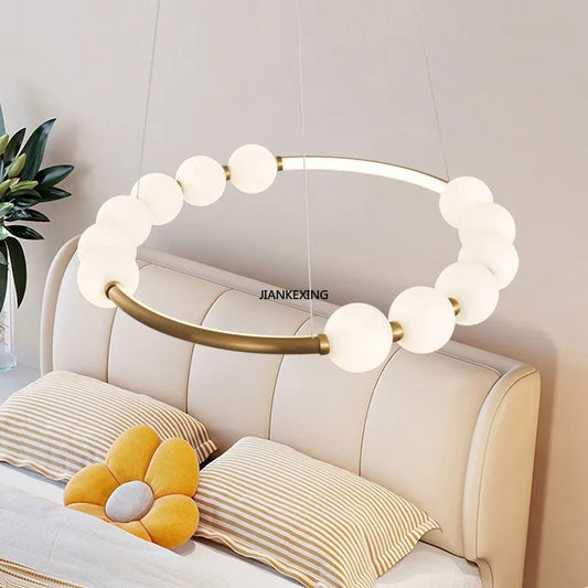 DecorBites™ Circle Ring LED Pendant Lights for Elegant Home Decor