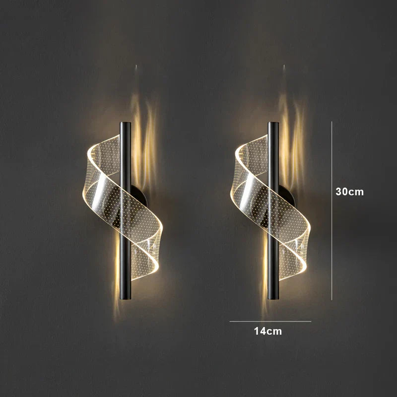 DecorBites™ LED Indoor Wall Sconce Light for Bedroom Living Room Stairs Decoration
