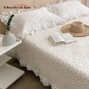 Floral Lace Bedspread Set