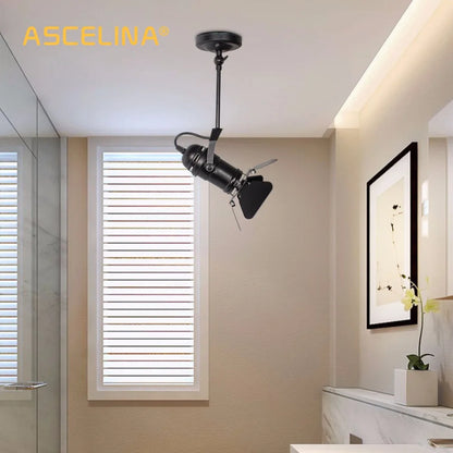 DecorBites™ Industrial Retro Ceiling Lamp American Loft Style E27 for Home Decor