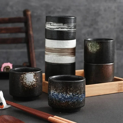 DecorBites™ Japanese Style Ceramic Coffee Cup for Personal Use