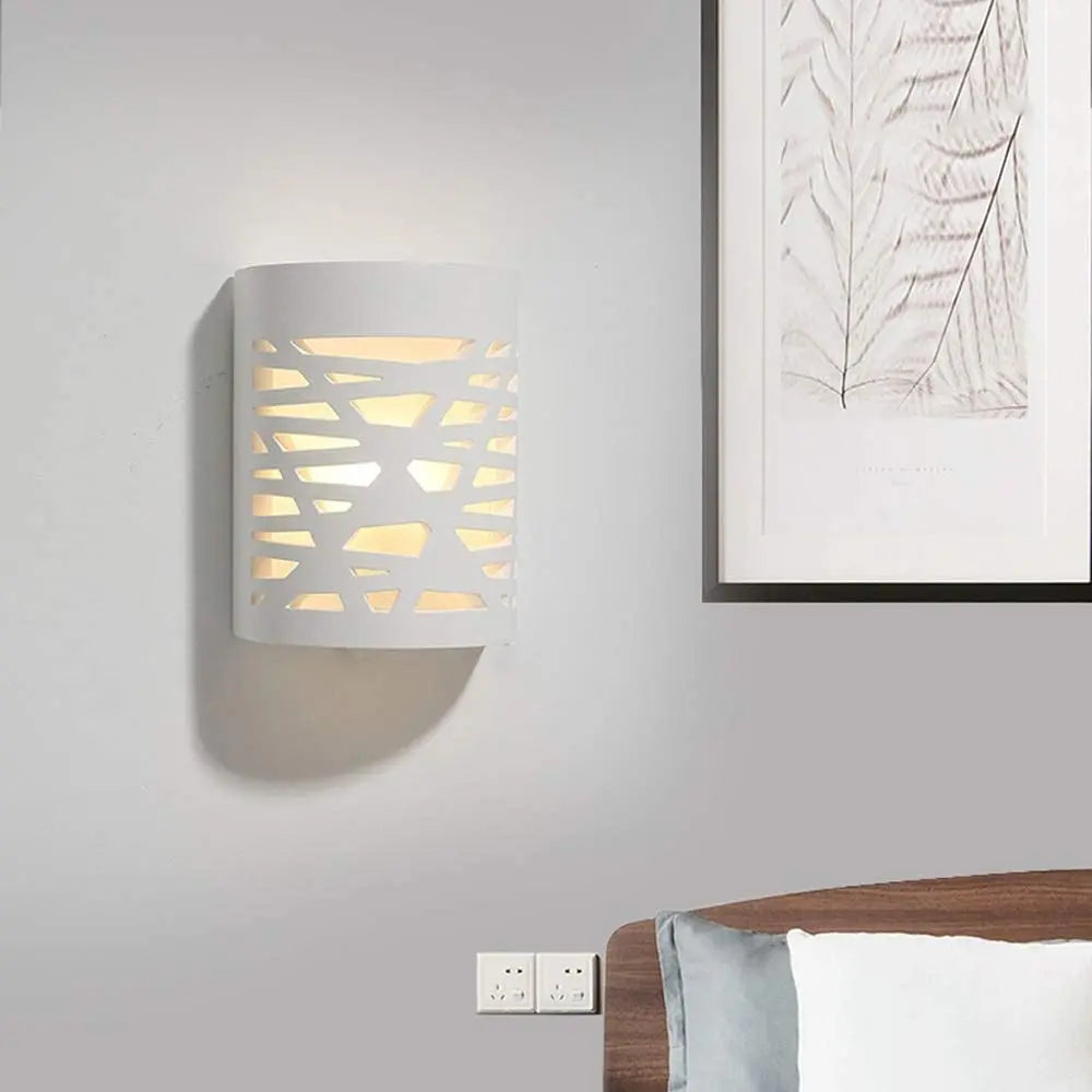 DecorBites™ Gypsum LED Wall Lamp 5W Sconces Modern Indoor Lighting Bedroom Living Room