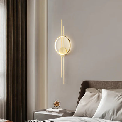 DecorBites™ LED Wall Lights: Elegant Minimalist Sconce with 3 Dimming Modes